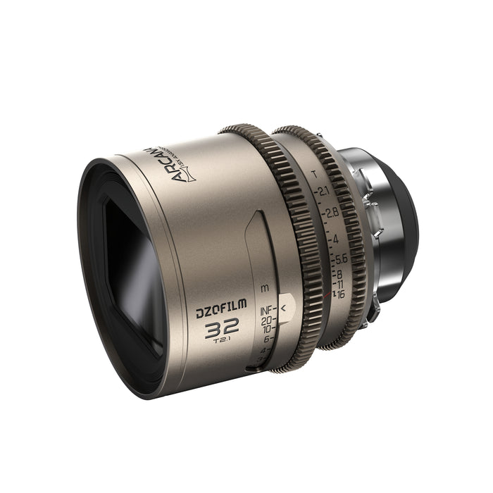 DZOFilm DZO-AR32PLM フルフレーム1.5xアナモルフィックレンズ Arcana 32mm T2.1 メートル表記 PLマウント