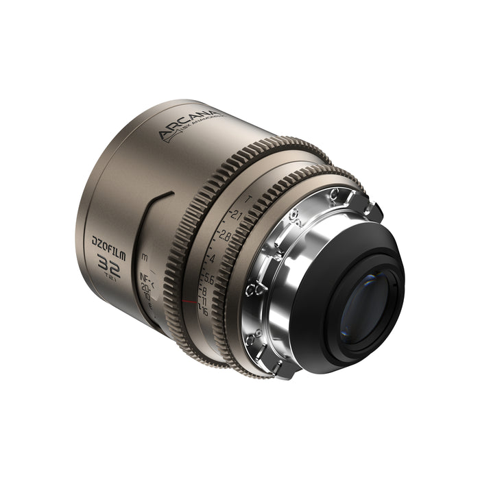 DZOFilm DZO-AR32PLM フルフレーム1.5xアナモルフィックレンズ Arcana 32mm T2.1 メートル表記 PLマウント