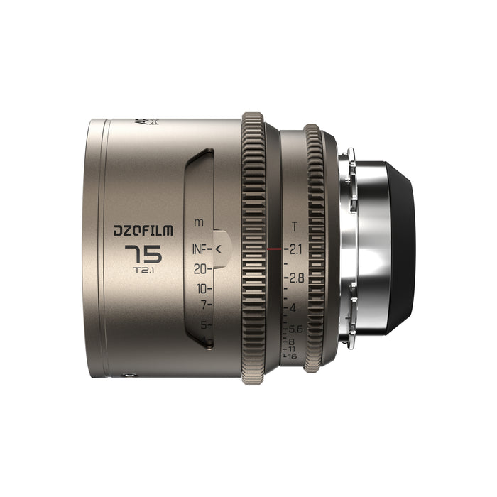 DZOFilm DZO-AR75PLM フルフレーム1.5xアナモルフィックレンズ Arcana 75mm T2.1 メートル表記 PLマウント