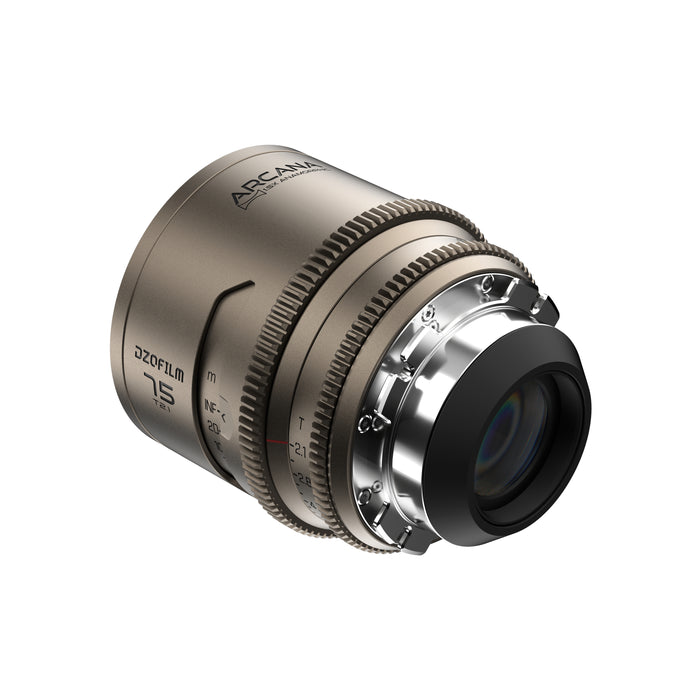DZOFilm DZO-AR75PLM フルフレーム1.5xアナモルフィックレンズ Arcana 75mm T2.1 メートル表記 PLマウント