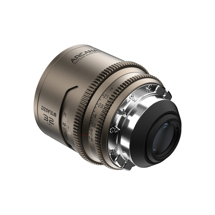 DZOFilm DZO-AR32PLI フルフレーム1.5xアナモルフィックレンズ Arcana 32mm T2.1 フィート表記 PLマウント
