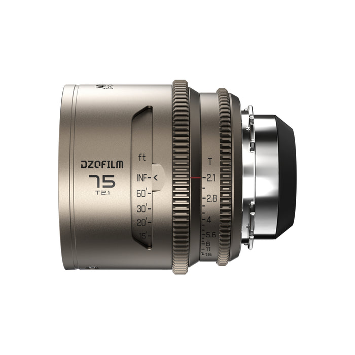 DZOFilm DZO-AR75PLI フルフレーム1.5xアナモルフィックレンズ Arcana 75mm T2.1 フィート表記 PLマウント