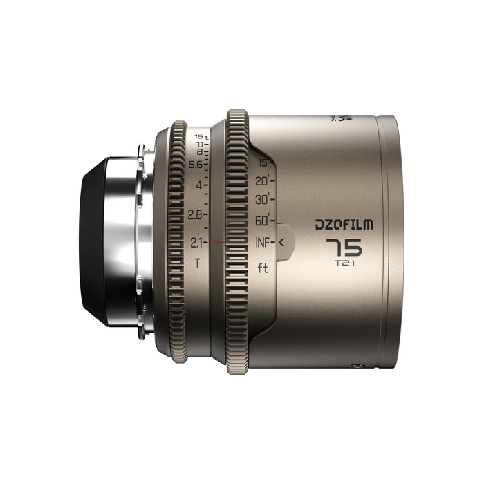 DZOFilm DZO-AR75PLI フルフレーム1.5xアナモルフィックレンズ Arcana 75mm T2.1 フィート表記 PLマウント