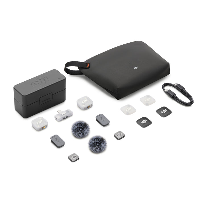 DJI Mic Mini 2(2 TX + 1 モバイル RX + 充電ケース) - 業務用撮影