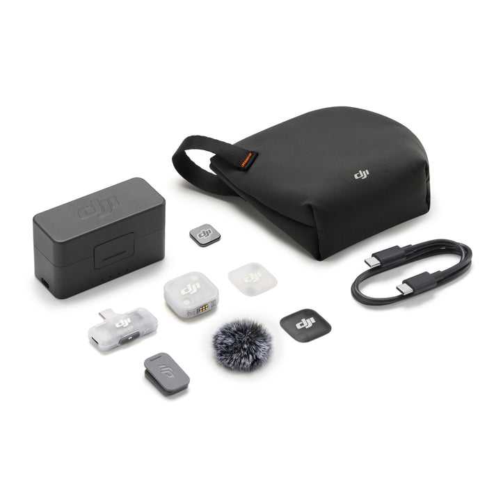 DJI Mic Mini（2 TX + 1 RX + 充電ケース） おまけ付き DJI Mic Mini 2(2 TX + 1 RX + 充電ケース) - 業務用撮影・映像・音響