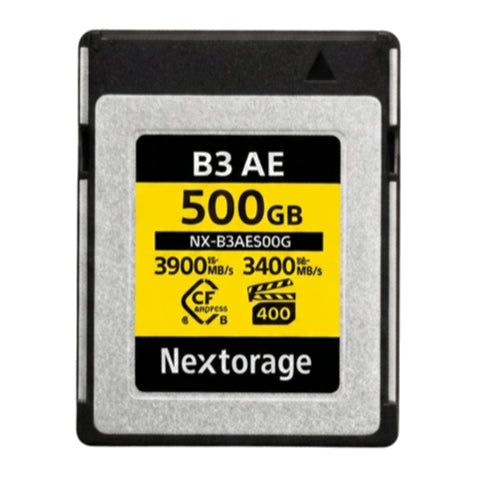 Nextorage NX-B3AE500G CFexpress 4.0 CFexpress Type B メモリーカード VPG400 500GB