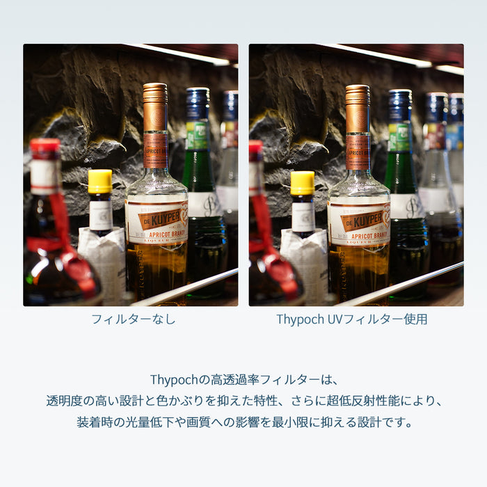 Thypoch TP-ZRC-58-SIR  Thypoch Zero Reflex Clear Filter 58mm シルバー