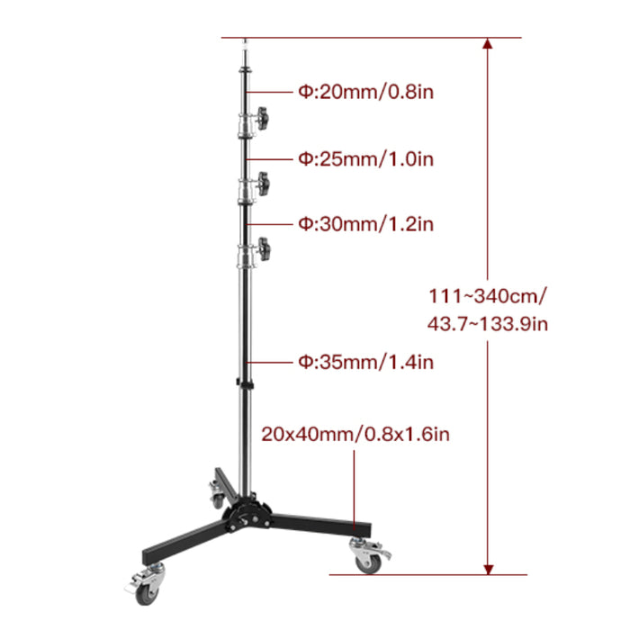 E-IMAGE RS-875 ローラースタンド(340cm)