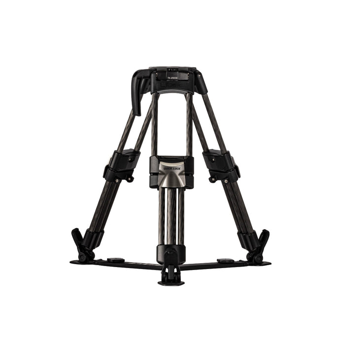 Libec TK-210QC 100mmプロ用 クイックロックベビー三脚 タンキャク(75mm変換アダプター付属/カーボン)