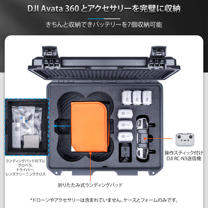 Lykus DCP-AT300 Avata 360 コンボ ハードケース