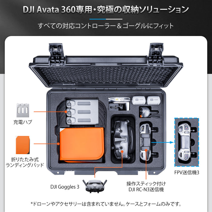 Lykus DCP-AT310 Avata 360 モーションコンボ ハードケース