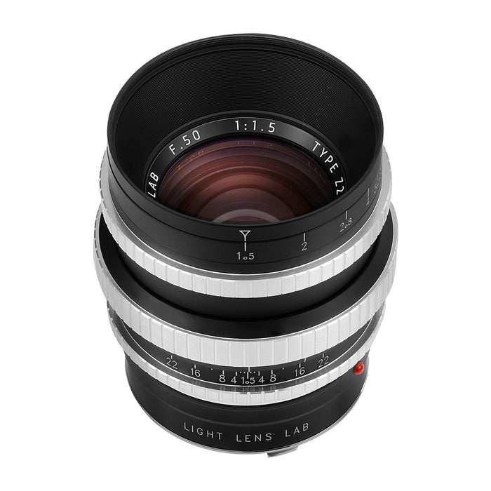 LIGHT LENS LAB LLL-Z21-MB M 50mm f/1.5 Z21 マットブラック