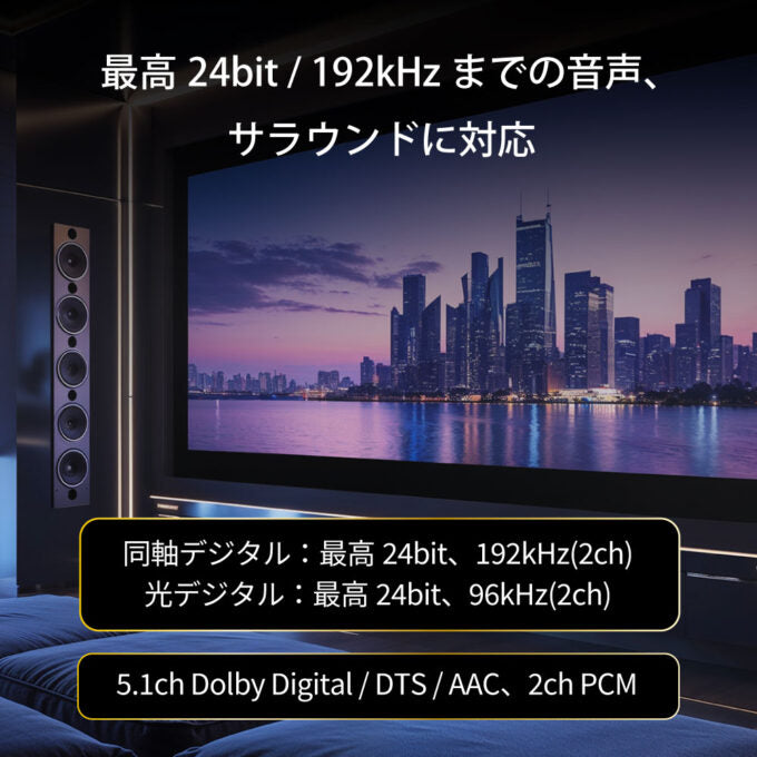 RATOC Systems RS-DAEX100 光デジタル/同軸デジタル延長器(100m)