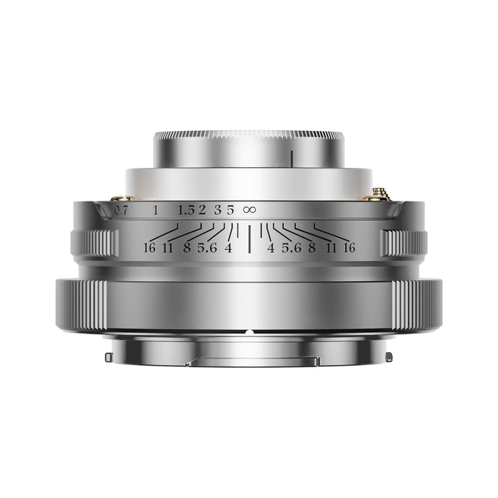 Thypoch TP-E28X-SR Eureka 28mm f/2.8 ASPH. 富士フイルムXマウント シルバー