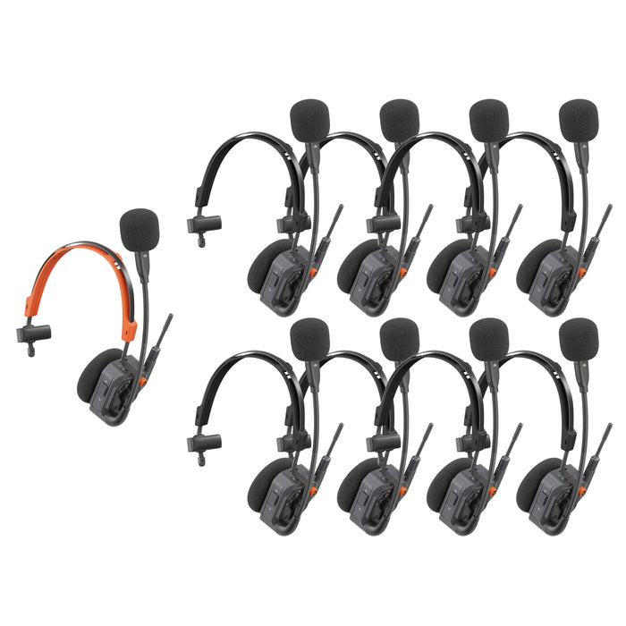 Saramonic WiTalk9 X-9S ワイヤレスインターカム WiTalk9X 9人用片耳ヘッドセットキット