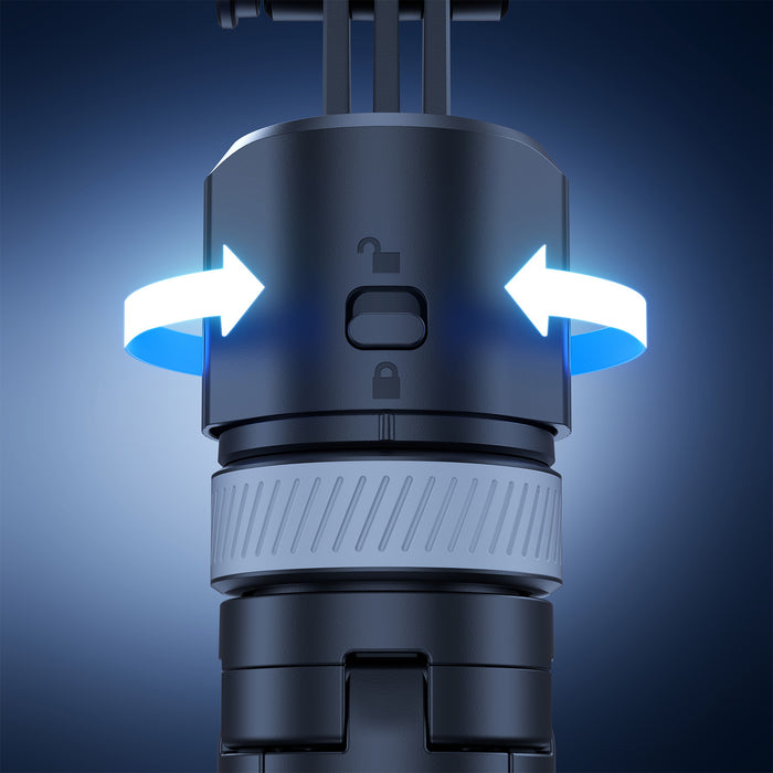 Ulanzi T168A TT23 自動追尾セルフィースティック三脚(フォンクランプタイプ)