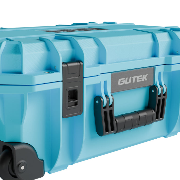 【特典付き】GUTEK T-300 Azure Blue Tortoise(トータス) 20インチ キャリーオンプロテクターケース(アジュールブルー)