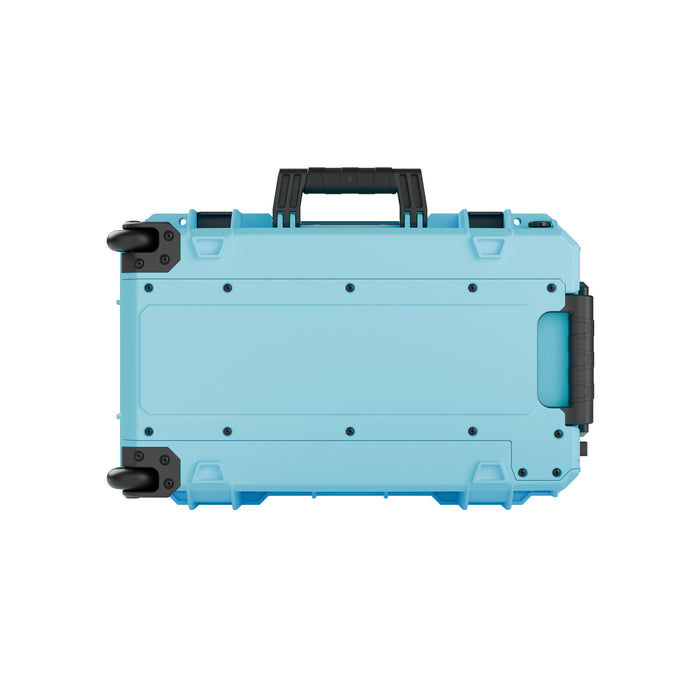 【特典付き】GUTEK T-300 Azure Blue Tortoise(トータス) 20インチ キャリーオンプロテクターケース(アジュールブルー)