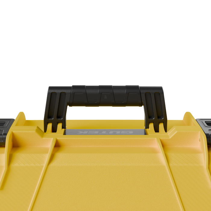 【特典付き】GUTEK T-300 Yellow Tortoise(トータス) 20インチ キャリーオンプロテクターケース(イエロー)