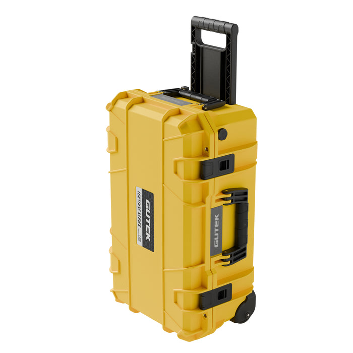 【特典付き】GUTEK T-300 Yellow Tortoise(トータス) 20インチ キャリーオンプロテクターケース(イエロー)