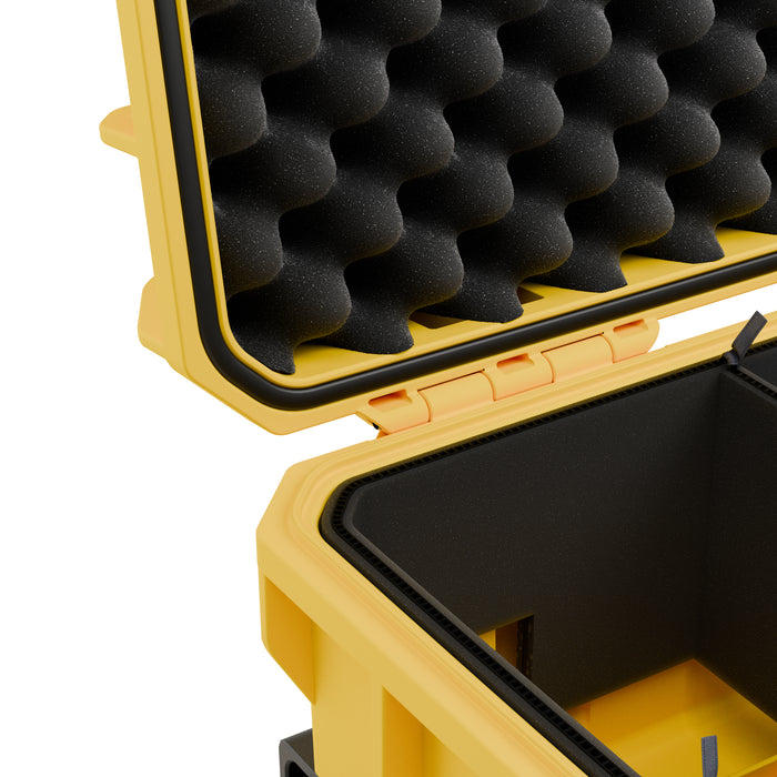 【特典付き】GUTEK T-300 Yellow Tortoise(トータス) 20インチ キャリーオンプロテクターケース(イエロー)