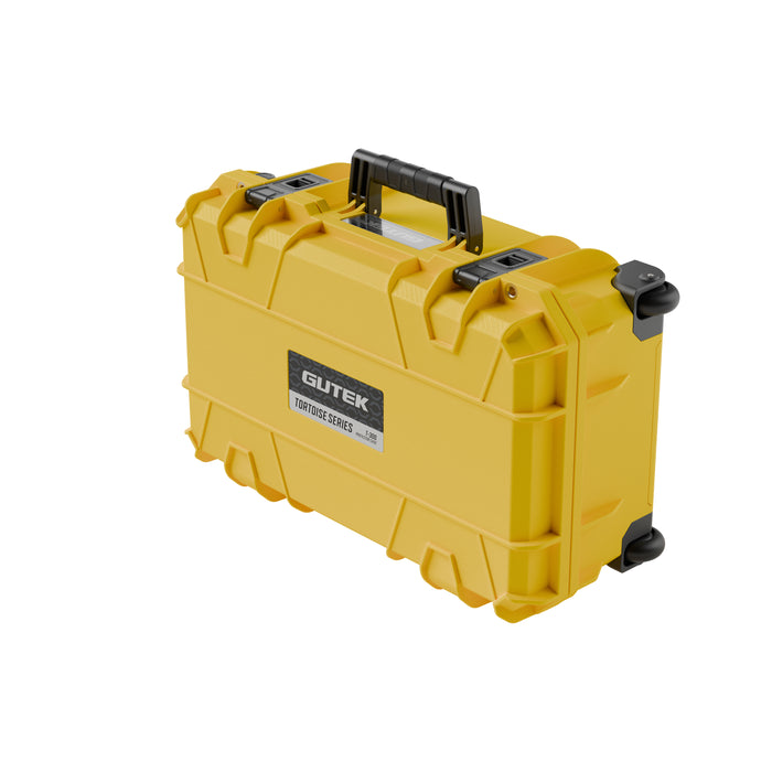 【特典付き】GUTEK T-300 Yellow Tortoise(トータス) 20インチ キャリーオンプロテクターケース(イエロー)