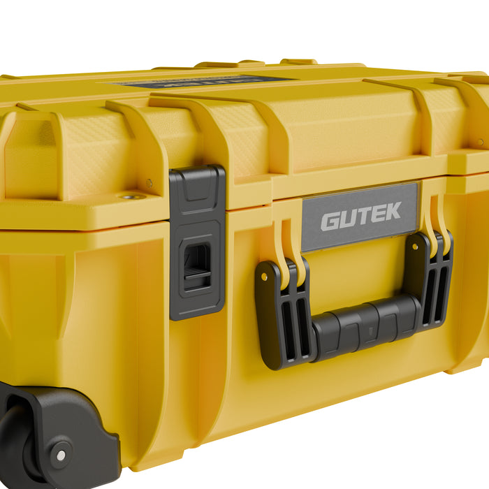【特典付き】GUTEK T-300 Yellow Tortoise(トータス) 20インチ キャリーオンプロテクターケース(イエロー)