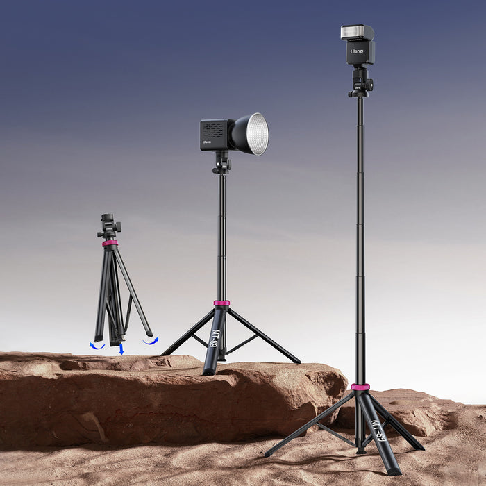 Ulanzi T082A MT-89 クイックリリースライトスタンドコールドシューマウント付き