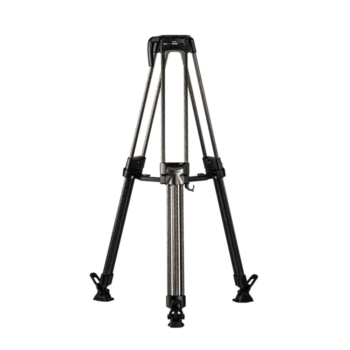 Libec GS-750MQC クイックロック100mmヘッド三脚システム(ミッドスプレッダー/カーボン製)