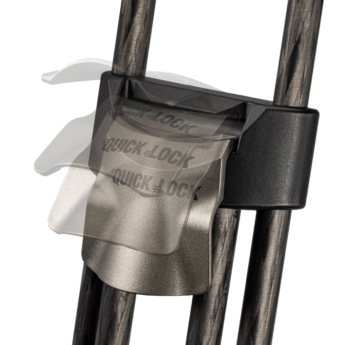 Libec GS-750MQC クイックロック100mmヘッド三脚システム(ミッドスプレッダー/カーボン製)
