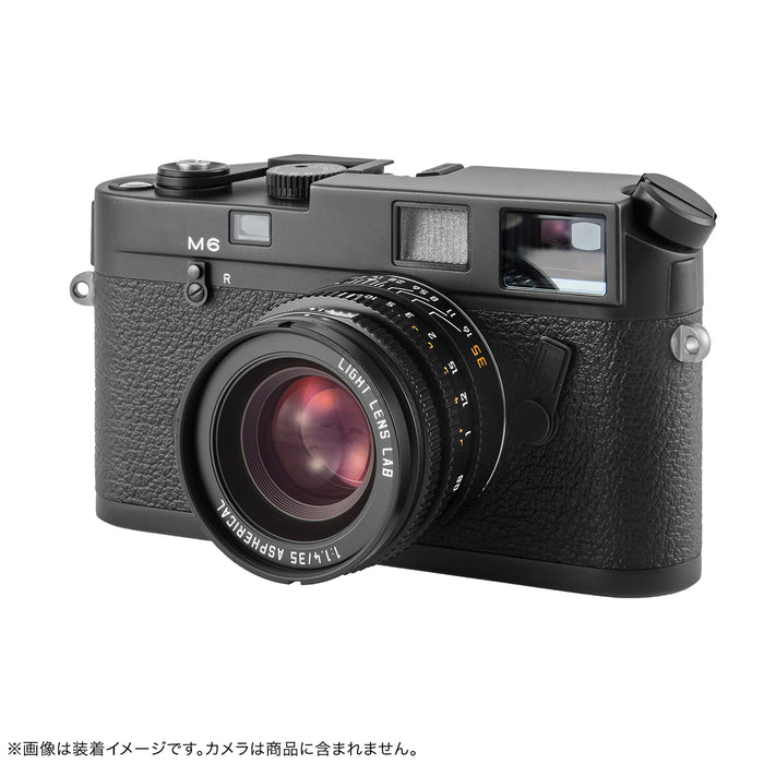 LIGHT LENS LAB LLL-35-AA-B M 35mm f/1.4 A.A. 11873 ー 周A.A. ブラックアルマイト