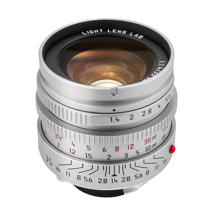 LIGHT LENS LAB LLL-35-AA-S M 35mm f/1.4 A.A. 11873 ー 周A.A. シルバー
