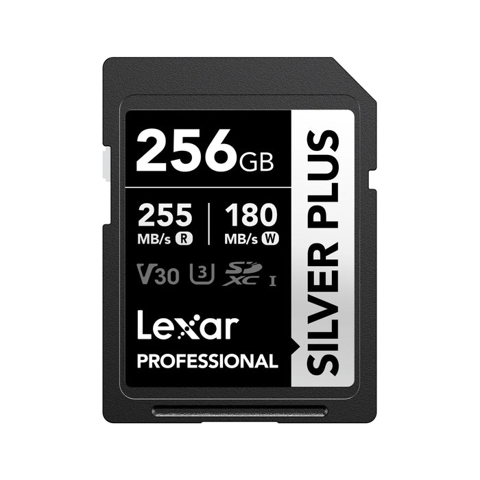 Lexar LSDSIPL256G-BNNPJ SDXCカード SILVER PLUS V30 256GB
