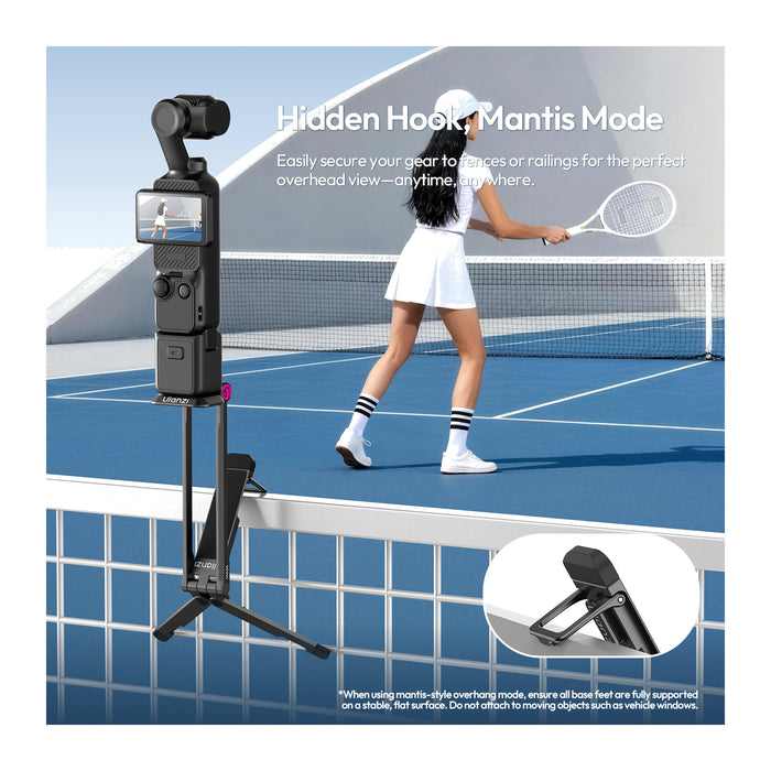 Ulanzi C110A MA66 Osmo Pocket 3/Pocket 4対応折畳クイックマウント三脚