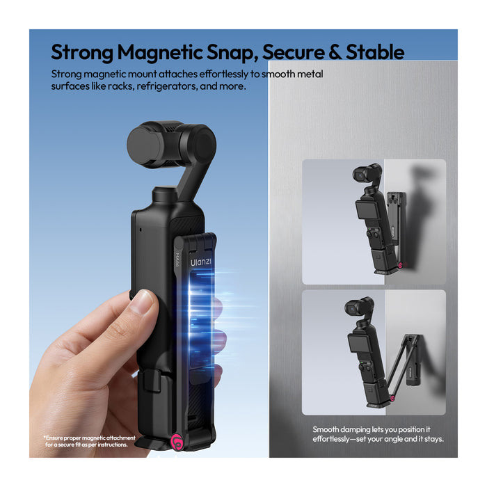 Ulanzi C110A MA66 Osmo Pocket 3/Pocket 4対応折畳クイックマウント三脚