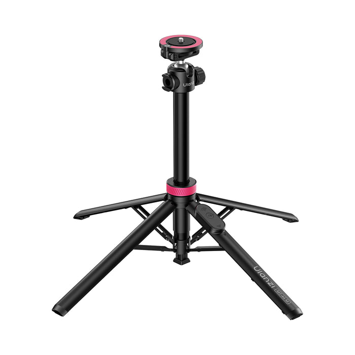 Ulanzi S053 MT-44M 2-in-1マグネット＆1/4インチ自撮り棒三脚 ブラック