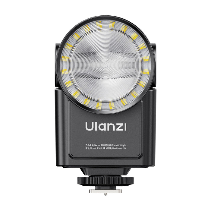Ulanzi L302 F16R クリップオンフラッシュ LEDライト切替式