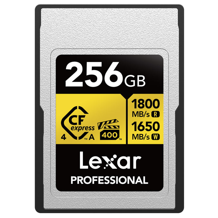 Lexar LCAEXG4256G-RNENJ Professional GOLD CFexpress 4.0 Type A メモリーカード 256GB