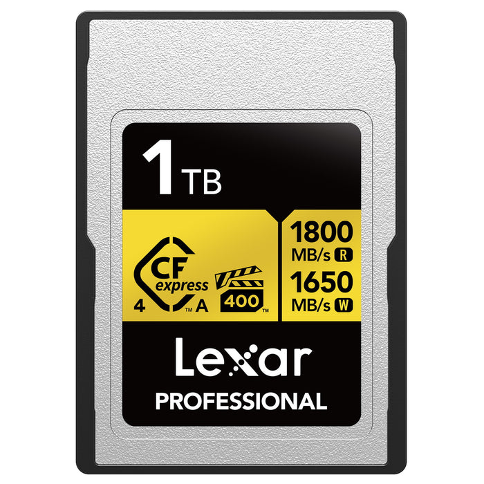 Lexar LCAGOLD001T-RNENJ Professional GOLD CFexpress 4.0 Type A メモリーカード 1TB
