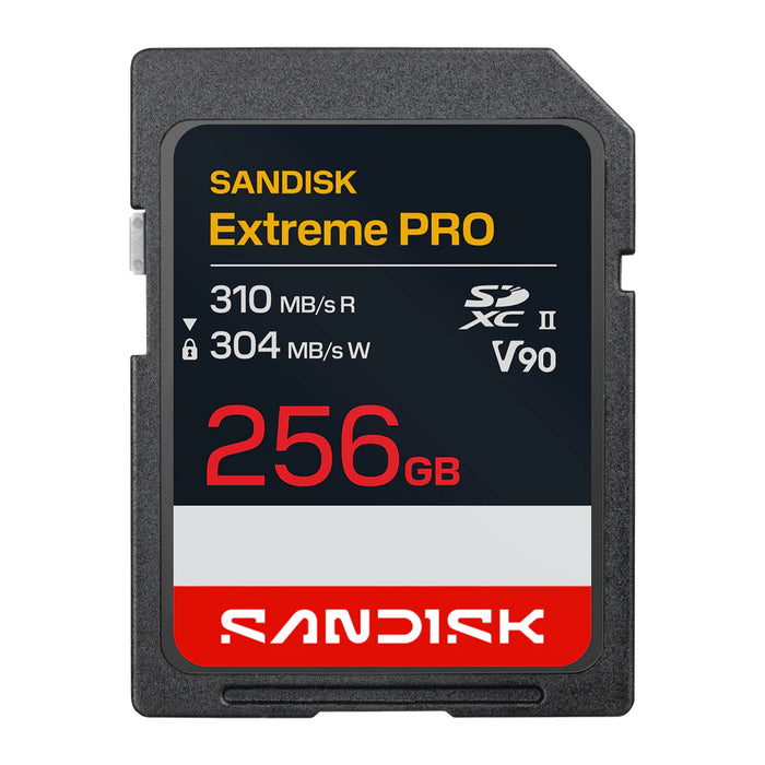 SanDisk SDSDXDE-256G-JNJIP SD Extreme Pro V90 256GB