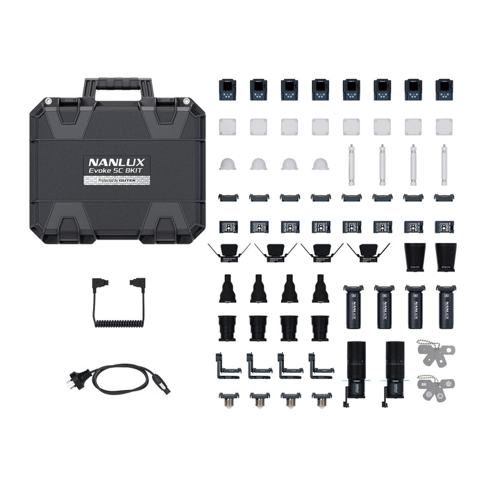 NANLUX Evoke 5C 8KIT Evoke 5C 6W超小型フルカラースポットライト8灯キット