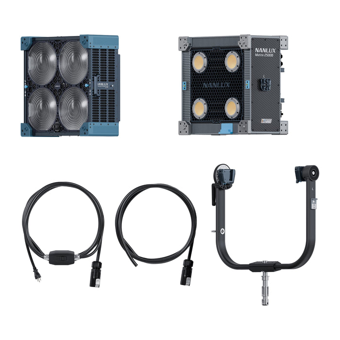 NANLUX Matrix 2500B Matrix 2500B スポットライト 2500W バイカラー 電動フレネルレンズ付属