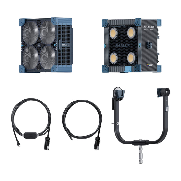 NANLUX Matrix 2500C Matrix 2500C スポットライト 2500W フルカラー 電動フレネルレンズ付属