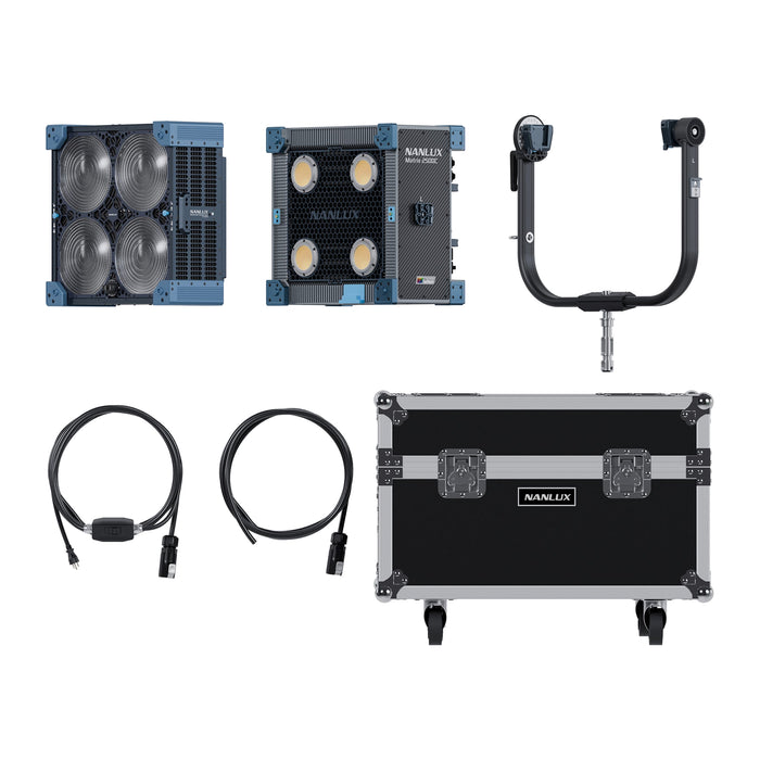 NANLUX Matrix 2500C KIT Matrix 2500C スポットライト 2500W フルカラー 電動フレネルレンズ付属 フライトケースキット