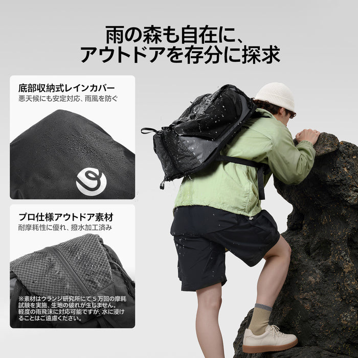 Ulanzi B216 TP01 トラベルフォトバックパック 25L