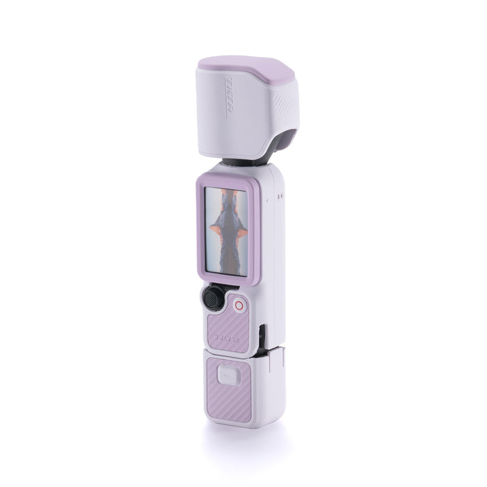 Tilta TA-T96-PCA-LPDJI Osmo Pocket 4用 シリコン保護カバー ベースキット ライラックパープル