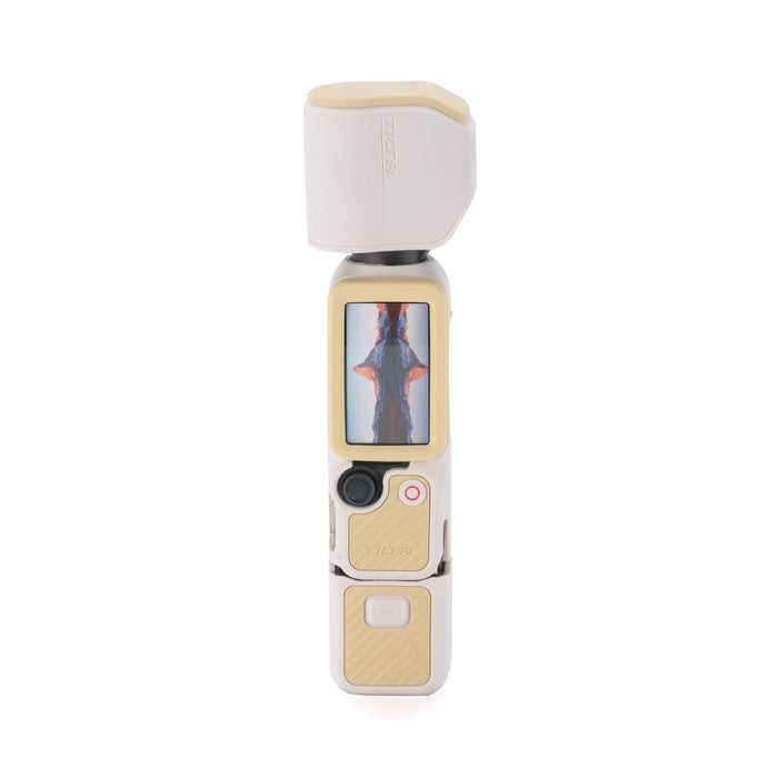 Tilta TA-T96-PCA-SBDJI Osmo Pocket 4用 シリコン保護カバー ベースキット サンドベージュ