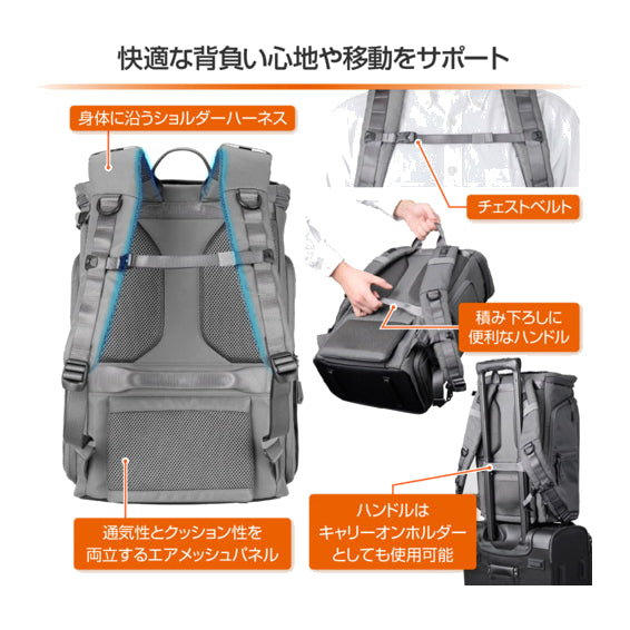 HAKUBA SGWSB-BP18GY GW-STANDARD ブロス バックパック18 グレー