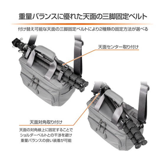 HAKUBA SGWSB-SB8GY GW-STANDARD ブロス ショルダーバッグ8　グレー