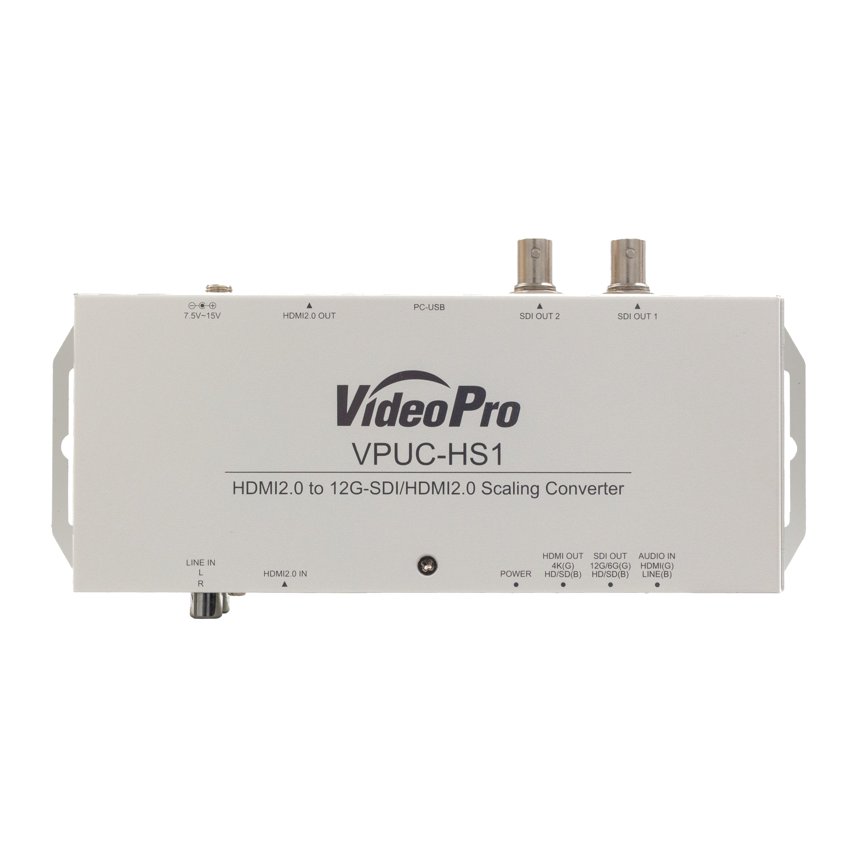 VideoPro VPUC-HS1 HDMI2.0 to 12G-SDI/HDMI2.0 コンバーター 4K 60p